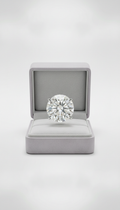 Loose certified round brilliant diamond with GIA grading
