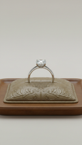 Platinum Solitaire Engagement Ring
